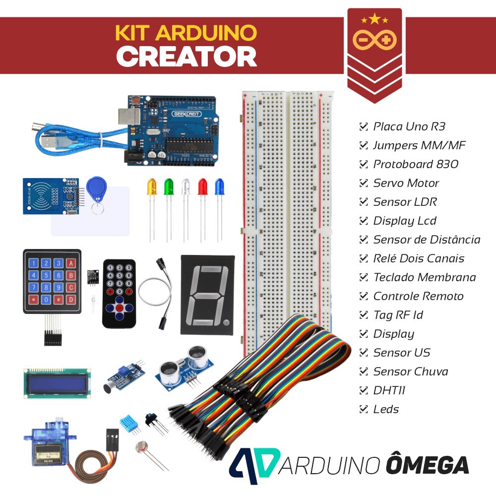 Arduino Ômega - Kit Arduino Creator