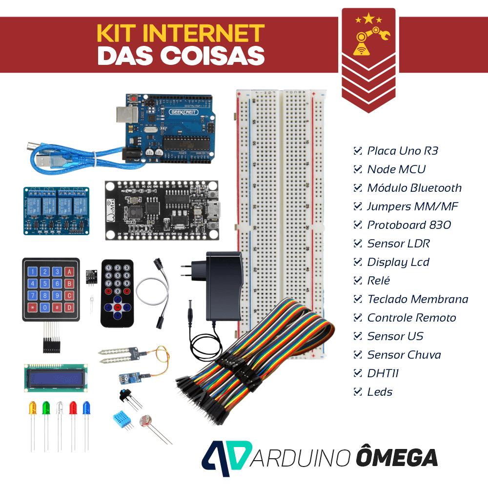 Arduino Ômega - Kit Internet das Coisas Iot