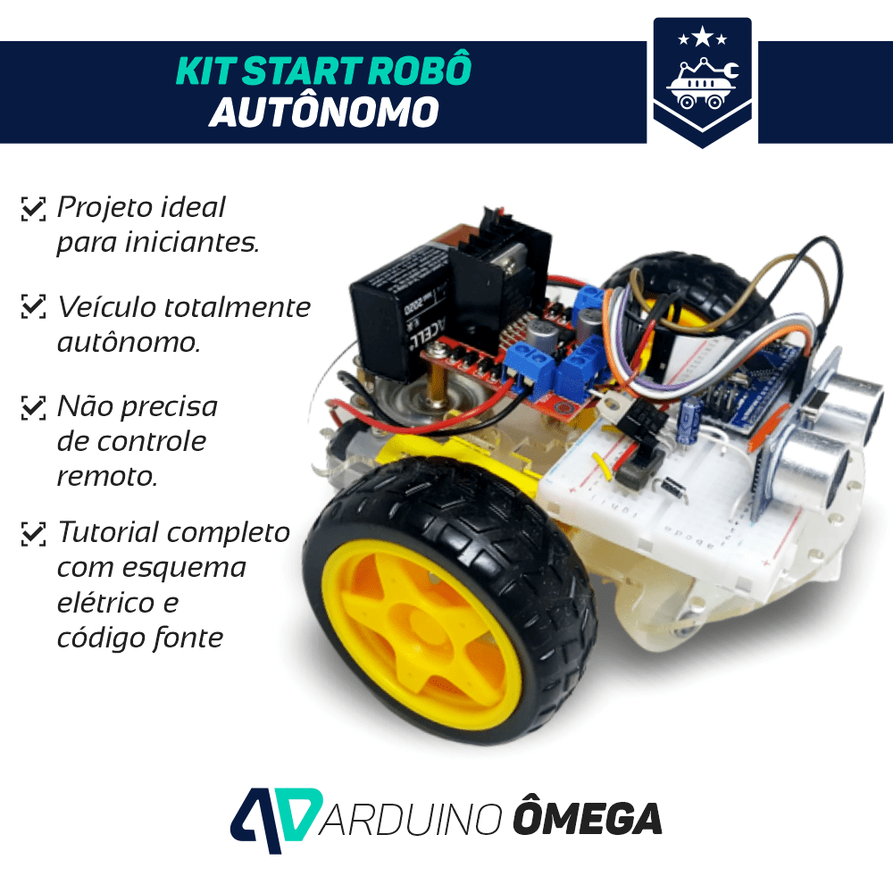 Kit Start Robô Autônomo